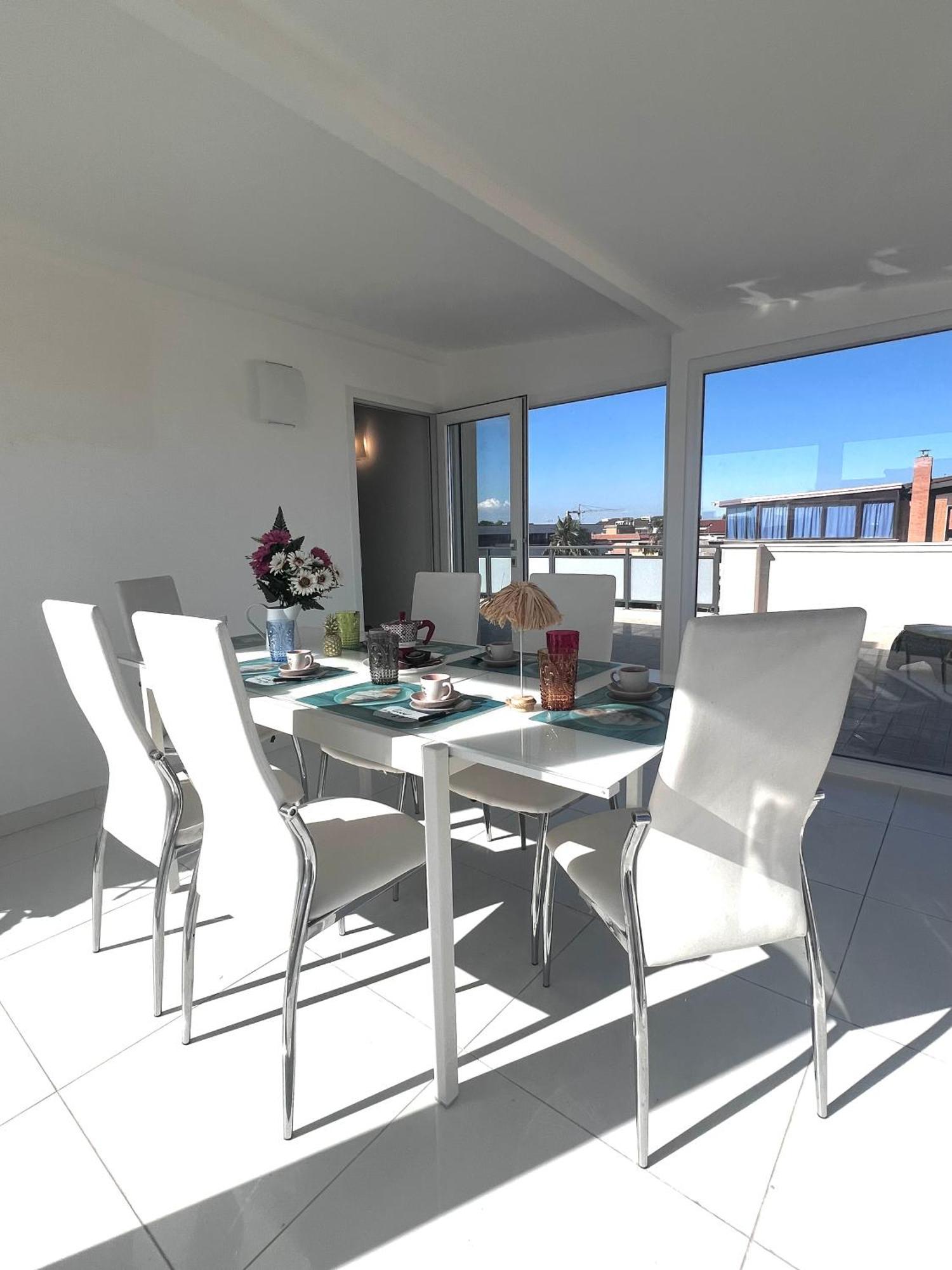 Roma Airport Sky Apartments Fiumicino Exteriér fotografie