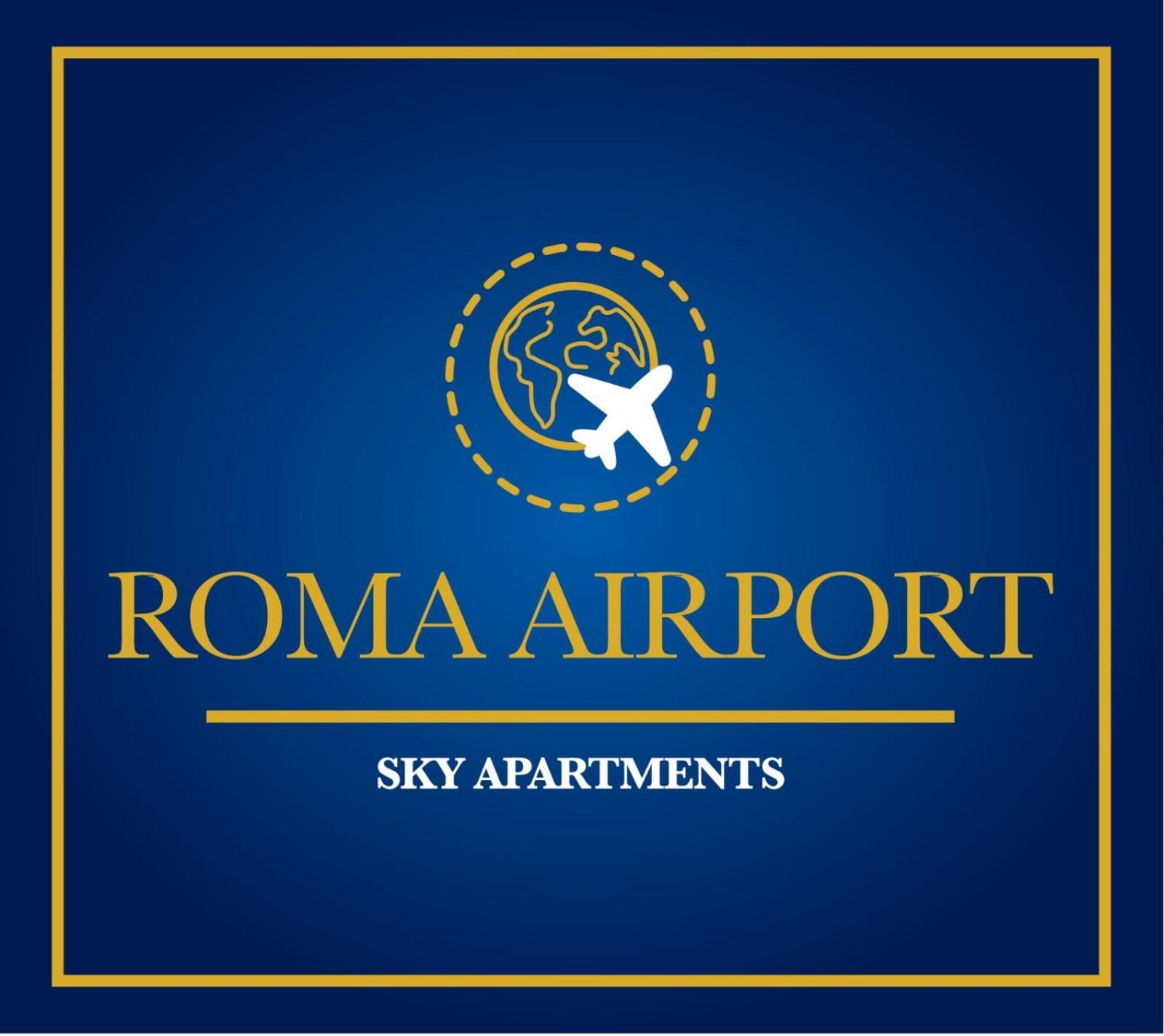 Roma Airport Sky Apartments Fiumicino Exteriér fotografie