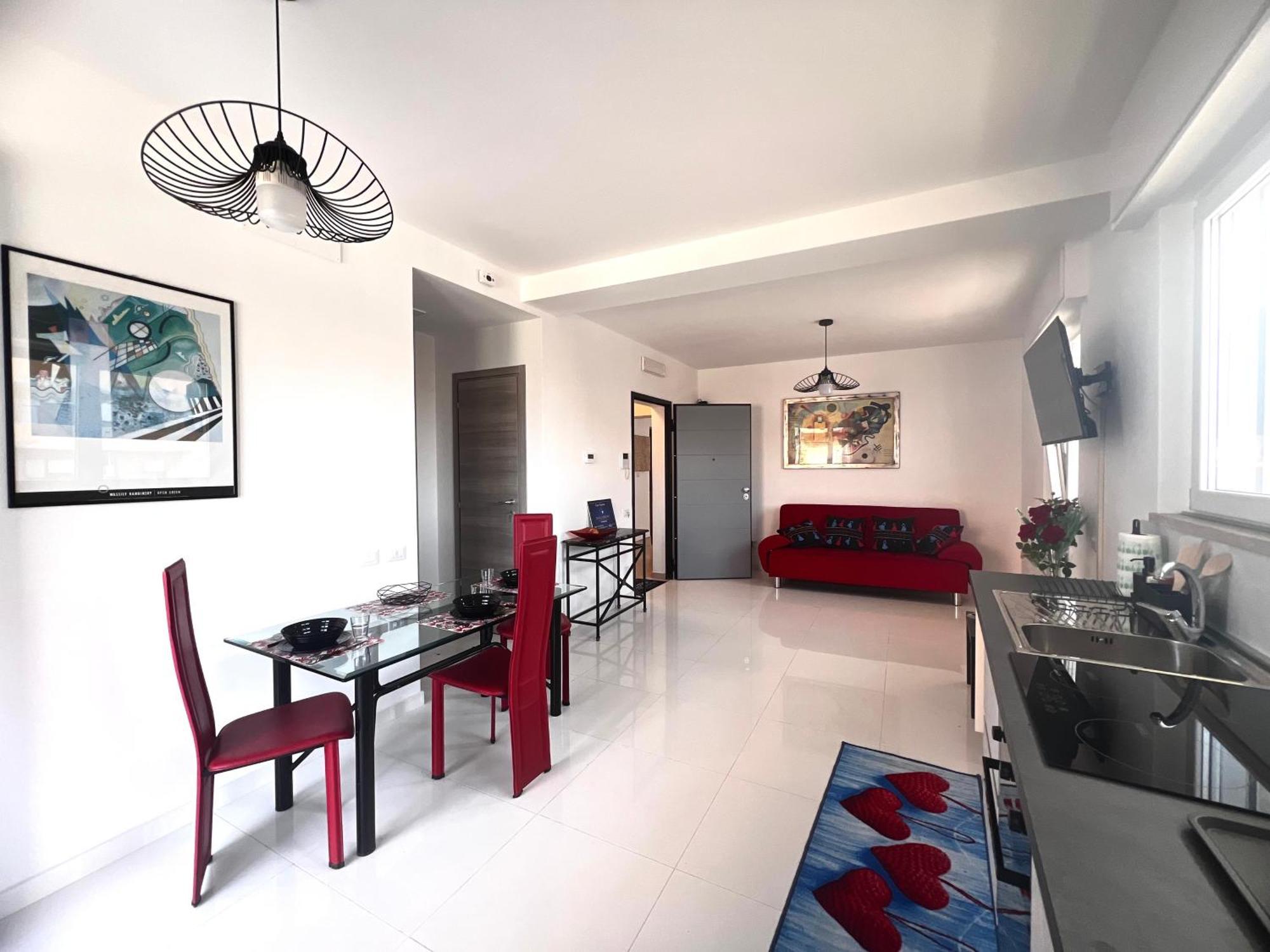 Roma Airport Sky Apartments Fiumicino Exteriér fotografie