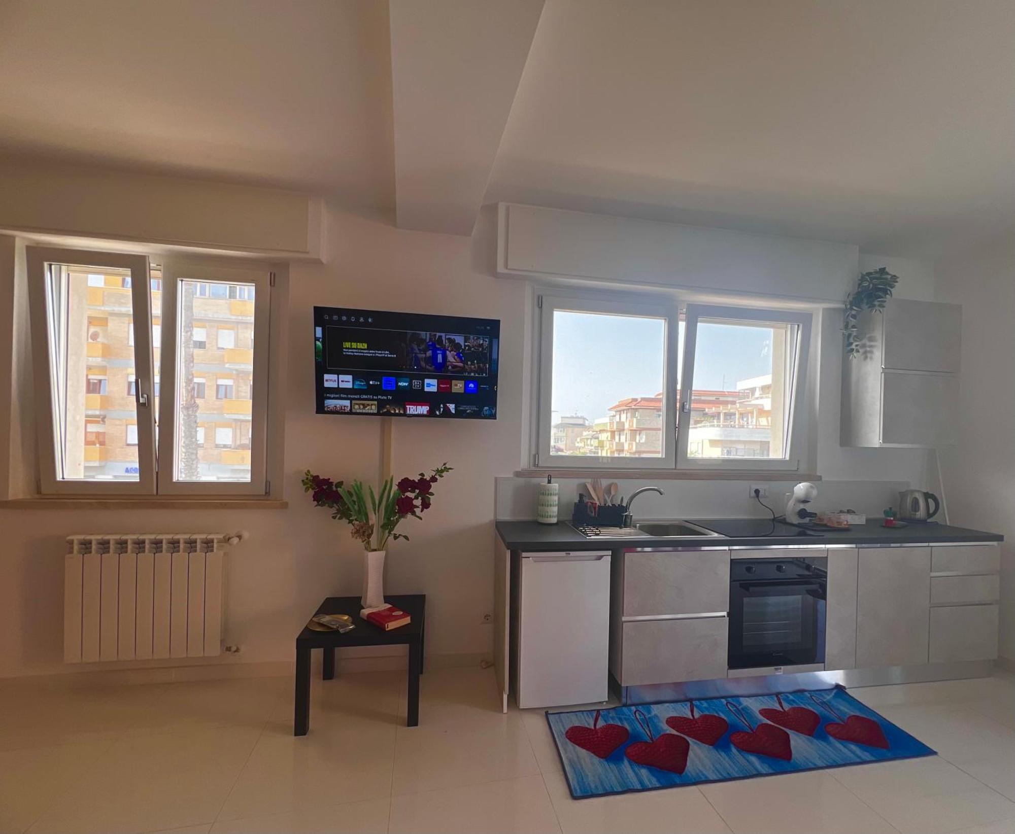 Roma Airport Sky Apartments Fiumicino Exteriér fotografie